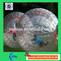 Bola inflable zorb gigante para niños y adultos, alquiler de pelota zorb para alta calidad